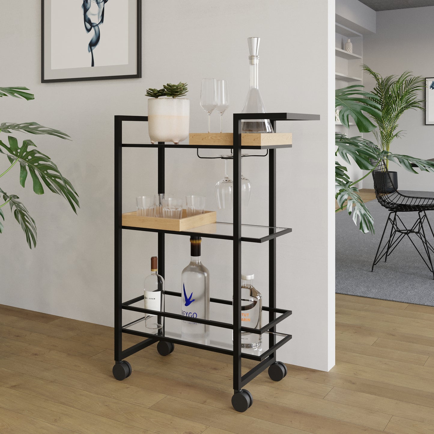 Bar Math Cart